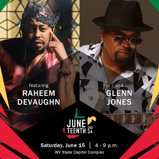 Raheem DeVaughn and Glenn Jones Juneteenth Image