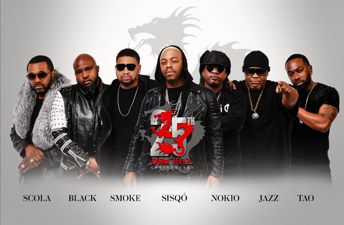 Juneteenth Photograph of the Members of Dru Hill